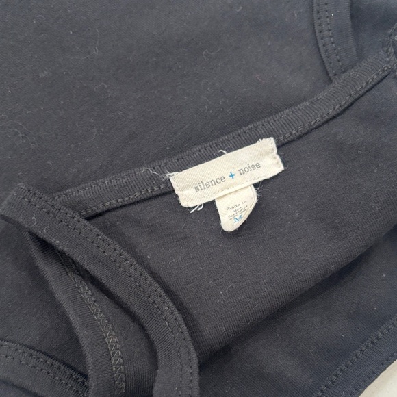 Silence + Noise Black Midi Dress Size M - Picture 2 of 7